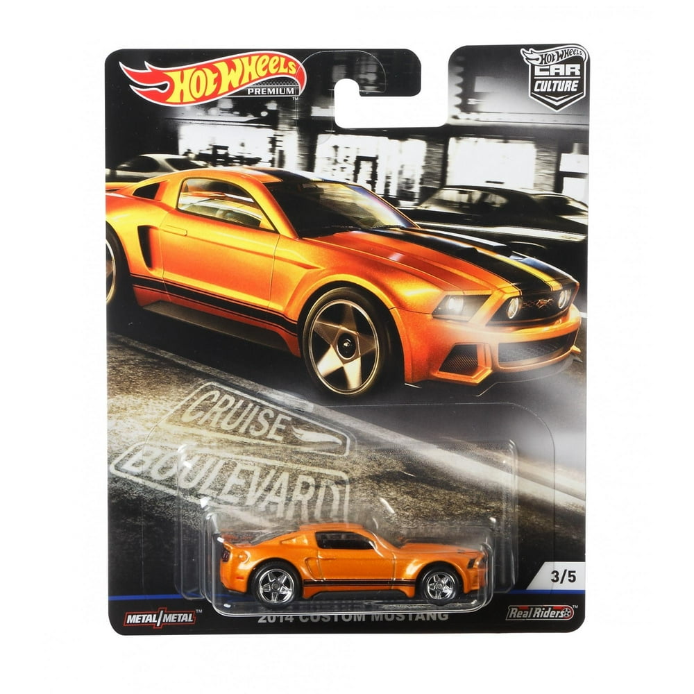 Hot Wheels Premium Car Culture '12 Ford Mustang 302 Laguna Seca
