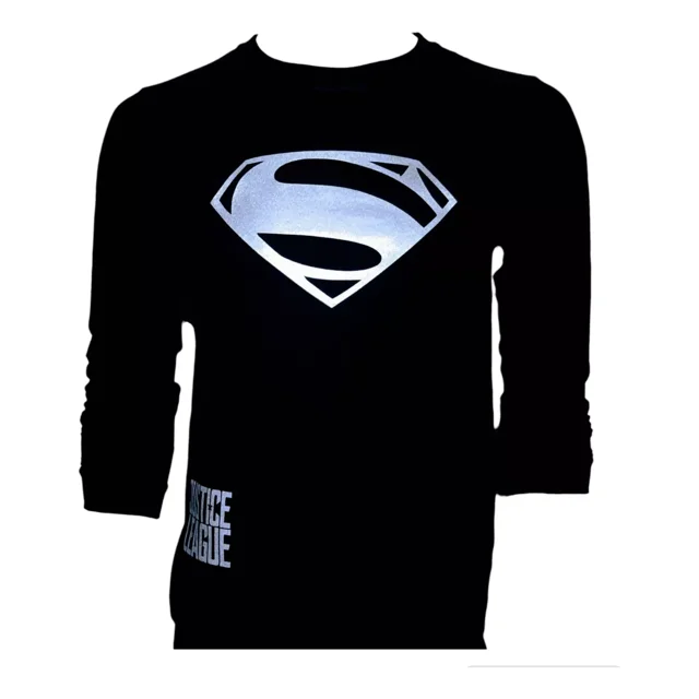 Playera Manga Larga Superman Justice League / 333cosplay