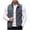 Dark Gray, variant on Riecok Fleece Vest for Men with Pockets Sleeveless Stand Collar Zip up Jackets Thermal Solid Warm Casual Outerwear Dark Gray XL