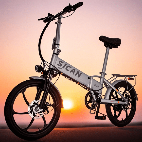 High-Performance Folding Electric Bike，20" 48V Folding Electric Bike,  -749W Motor 20MPH Speed, 48V 12Ah High Capacity Removable Battery- ldeal For Commuting AndLeisure Rides For Women And Men