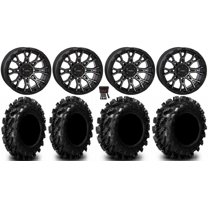 System 3 ST-6 12" Wheels Dt 25" Swamp Lite Tires Honda Foreman Rancher SRA