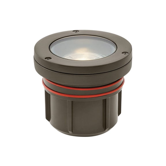 55702BZ-LMA30K Hinkley Lighting 12W LED Well Light-4 Inches Tall and 4.5 Inches Wide-Bronze Finish-Lumacore LED Lamping Type-3000 Color Temperature-12
