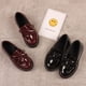 thumbnail image 3 of Zapatos de actuación de princesa para niña, estilo academia, baile, día de los niños, zapatos de cuero para niños, zapatos con borlas, 3 of 6