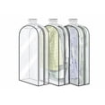 thumbnail image 1 of Bolsa Prueba Cubre Polvo Xtellar Transparente Protector De Ropa Colgante 3 Piezas, 1 of 4