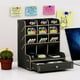 thumbnail image 4 of Caja de almacenamiento de oficina perfecl Organizador de escritorio Negro, 4 of 8