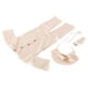 thumbnail image 5 of Traje de fotografía para recién nacido, mono de punto suave, sombrero, juguete, accesorios para sesión de fotos, conjunto para bebé, 5 of 8