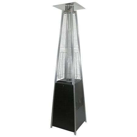 Pyramid Glass Outdoor Gas Patio Heater 44 000 Btu Black Finish Canada - Pyramid Propane Patio Heater Canada