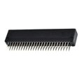 thumbnail image 4 of Reemplazo de conector de 50 pines con intervalo de 2,5 mm para ranura de cartucho de juego para N64 para consola clon N64, color negro, 4 of 5