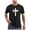 ZA Black, variant on Men Christian T Shirt Jesus Cross Print Tees Religious Faith Scripture Round Neck Short Sleeve Daily Graphic Tops L