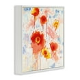 thumbnail image 4 of Stupell Industries Dripping Abstract Poppies Abstract Painting White Framed Art Print Wall Art, 24 x 24, 4 of 10