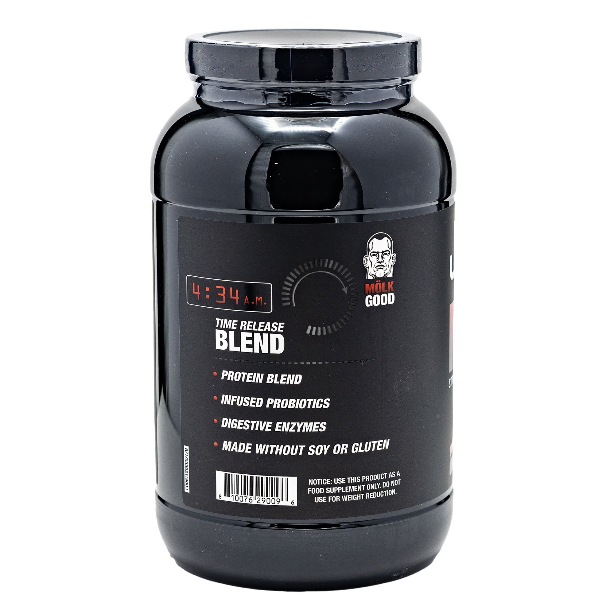 Jocko Mӧlk Protein Powder, Strawberry Slayer, 22g Protein, 2 lb.