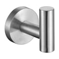 thumbnail image 1 of 4 Uds. Ganchos para toallas de baño, soporte para bata, soporte de pared, ganchos de pared resistentes, gancho para abrigos de acero inoxidable, puerta de armario para Baño, 1 of 5