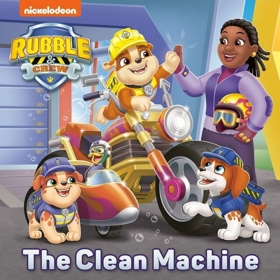 Pictureback The Clean Machine (Paw Patrol: Rubble & Crew), (Paperback)
