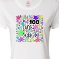 thumbnail image 4 of Inktastic 100 Days of School Pastel Stars Women's T-Shirt, 4 of 5