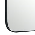 thumbnail image 5 of TEHOME Kengston Comtemporary Black Metal Framed Rectangle Bathroom Vanity Mirror 30x60'', 5 of 7