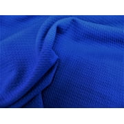 Bullet Textured Liverpool Fabric 4 way Stretch Royal Blue S12 (Yard)