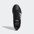 thumbnail image 2 of Tenis Adidas Mujer GW9262 Negro 24 cm Grand Court Base 2.0, 2 of 4