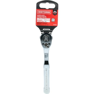 CRAFTSMAN Low Profile Ratchet, 1/4 Inch Drive, 72 Tooth (CMMT86721)