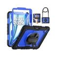 thumbnail image 1 of Case for iPad Air 11 inch 7th 6th Generation M3 M2 2025 2024, Heavy Duty Shockproof Protective Cover with Screen Protector, Stand and Hand/Shoulder Strap, 1 of 7