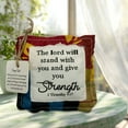 thumbnail image 2 of Prayer Quilt With Cross Inside-Pocket Prayer Quilt-Handmade Sew Individually Colorful Quilts-Pocket Prayer Quilt Gifts With Cross Inside-Mini Scripture Quilts-Sympathy-Remembrance Christian Gift(F), 2 of 5