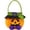 Orange, variant on Halloween Pumpkin Candy Bucket, Portable Trick or Treat Tote Bag, Cute Pumpkin Shape, Multipurpose Halloween Party Favor Bag for Halloween Decorations Party Supplies,Green