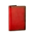 thumbnail image 2 of Tachiuwa Real Leather Travel Cover Holder Document Bag Case Unisex Red, 2 of 7