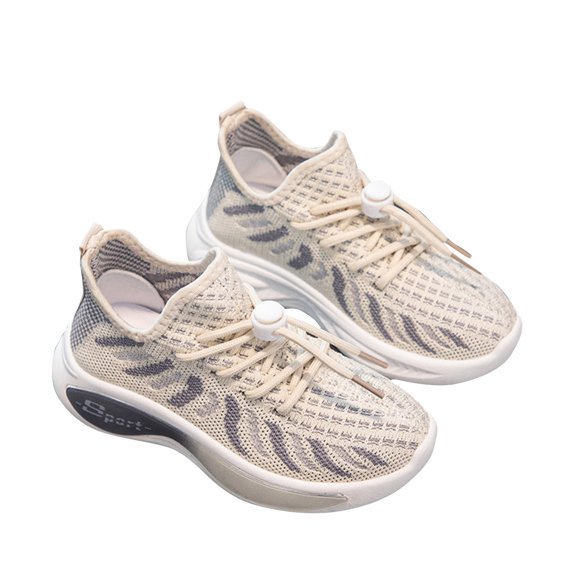 Otqutp Kids Mesh Lace Sneakers Outdoor Running Athletic Non Slip Sport Shoes Youth Childrens Breathable Comfy Soft Casual Shoes