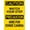 Warning Sign 1, variant on Caution Watch Your Hands And Fingers Warning Tin Sign 8"x12" - Home Kitchen Farm Garden Garage Wall Decor