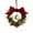 F, variant on dajkiuy 5" Mini Christmas Wreaths with Ribbon Bows and Bell, Small Hanging Artificial Wreath for Window Home Chair Front Door Wall Indoor Outdoor Fireplace Porch Decoration