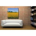 thumbnail image 4 of Epic Art 'Field of Sunflowers I' by Tim O'Toole, Acrylic Glass Wall Art, 36"x36", 4 of 6