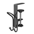 thumbnail image 1 of Gancho para bolso de mesa, soporte para bolso, soporte para bolsa de comedor, ergonómico para viajes Gris 1 paquete, 1 of 9