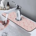 thumbnail image 7 of Sikiie Chrysanthemum Splash Guard for Sink Faucet-1 PC Super Absorbent Fast Drying Mat Sink Gadgets-Splash Guard for Kitchen, Sink Mat, 7 of 7