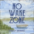 thumbnail image 2 of Reed, Tara 12x12 Black Ornate Wood Framed with Double Matting Museum Art Print Titled - Lake Living II (no wake zone), 2 of 4