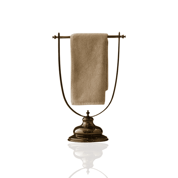 Bronze Towel Holder – Handmade Brass and Bronze Towel Holder