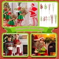 thumbnail image 4 of Picas y aerosoles navideños Thiccywoov, 100 unidades, rojo/verde, 4 of 7