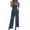 Navy, variant on Oalirro Womens Jumpsuits Casual Dressy with Pocket Jumpsuits for Women Casual Summer M
