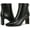 Black Leather, variant on Women's Saige 2 Cap Toe Ankle Boot Black Leather 11M