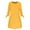 Yellow, variant on Summer! Ashirexll Summer Dress Women Fashion O-neck Solid Bow Elegant Straigth Dress Spring Loose Mini Dresses Womens Dresses Yellow S