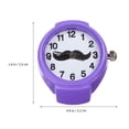 thumbnail image 3 of Decorative Finger Ring Stylish Ring Watch Finger Ring Decor Women Finger Watch, 3 of 8