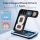 thumbnail image 3 of WAITIEE Cargador inalámbrico 3 en 1, estación de carga rápida de 15 W para Apple Watch 10/9/8/Ultra 2/Ultra/SE/7/6/5/4/3/2, para AirPods 3/2/1/Pro para iPhone 16/15/14/13 /Plus/Pro/Pro Max/12/11 (negr, 3 of 5