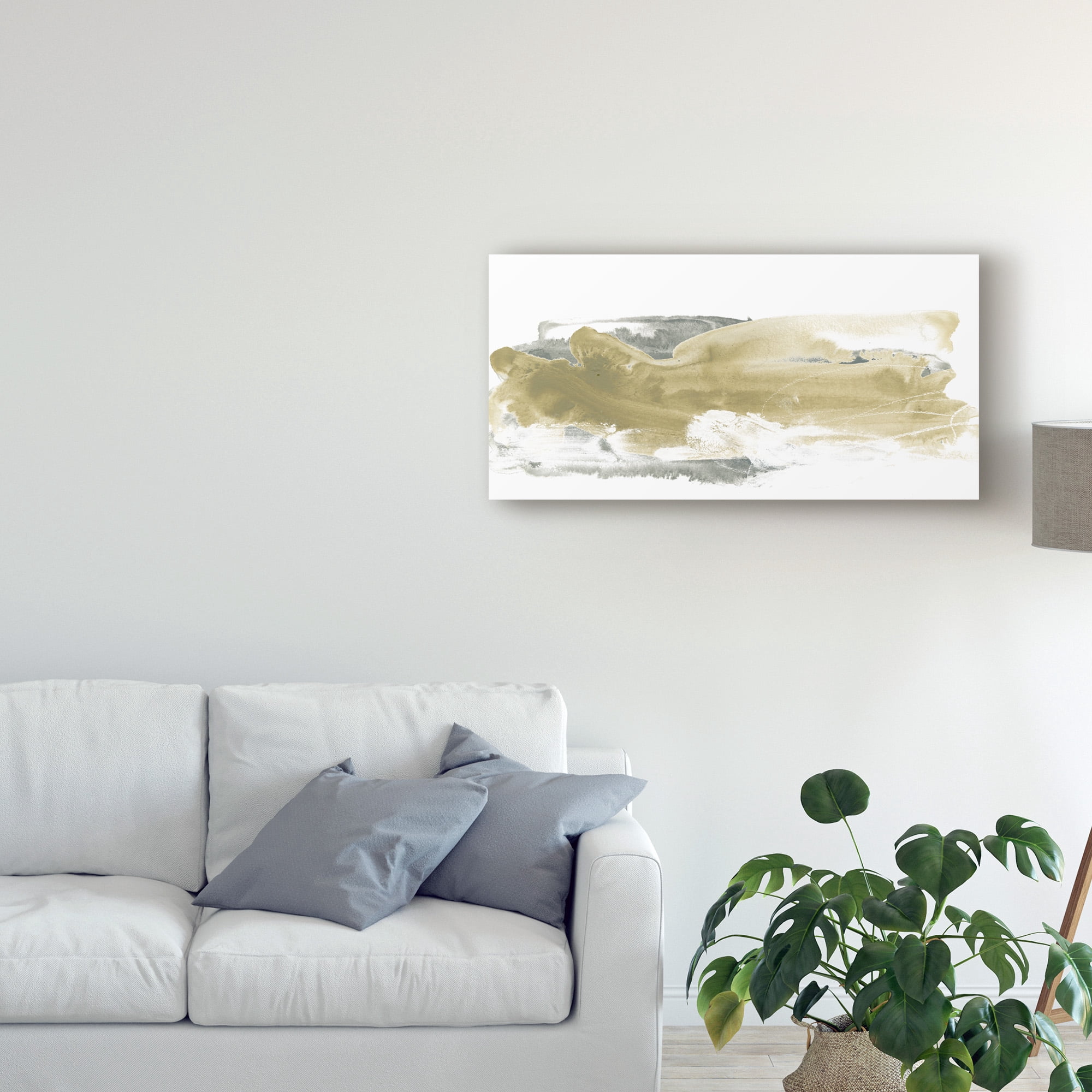 Trademark Fine Art 'Neutral Geology II' Canvas Art by June Erica Vess