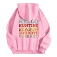 thumbnail image 4 of WEAIXIMIUNG Robe Sweat à Manches Courtes pour Femmes Col Rond Décontracté avec Poche Imprimé Lettres Anglaises, 4 of 5