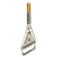 thumbnail image 2 of Genuine Joe Wood Handle Complete Wet Mop 60" x 0.94" Cotton Head Wood Handle - Lightweight - 1 Each, 2 of 7