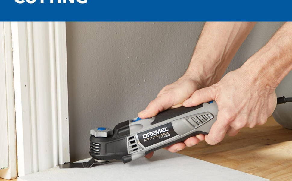 Dremel Multi-Max MM50-02 5 Amp Variable Speed Corded Oscillating Multi-Tool Kit with 16 Accessories and Storage Bag