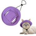 thumbnail image 2 of Dog Bucket Hat with Ear Holes - Adjustable Sun Protection Cap for Small & Medium Dogs, Breathable Outdoor Travel Hat for Cats & Puppies (UV Protection, Multiple Colors), 2 of 5