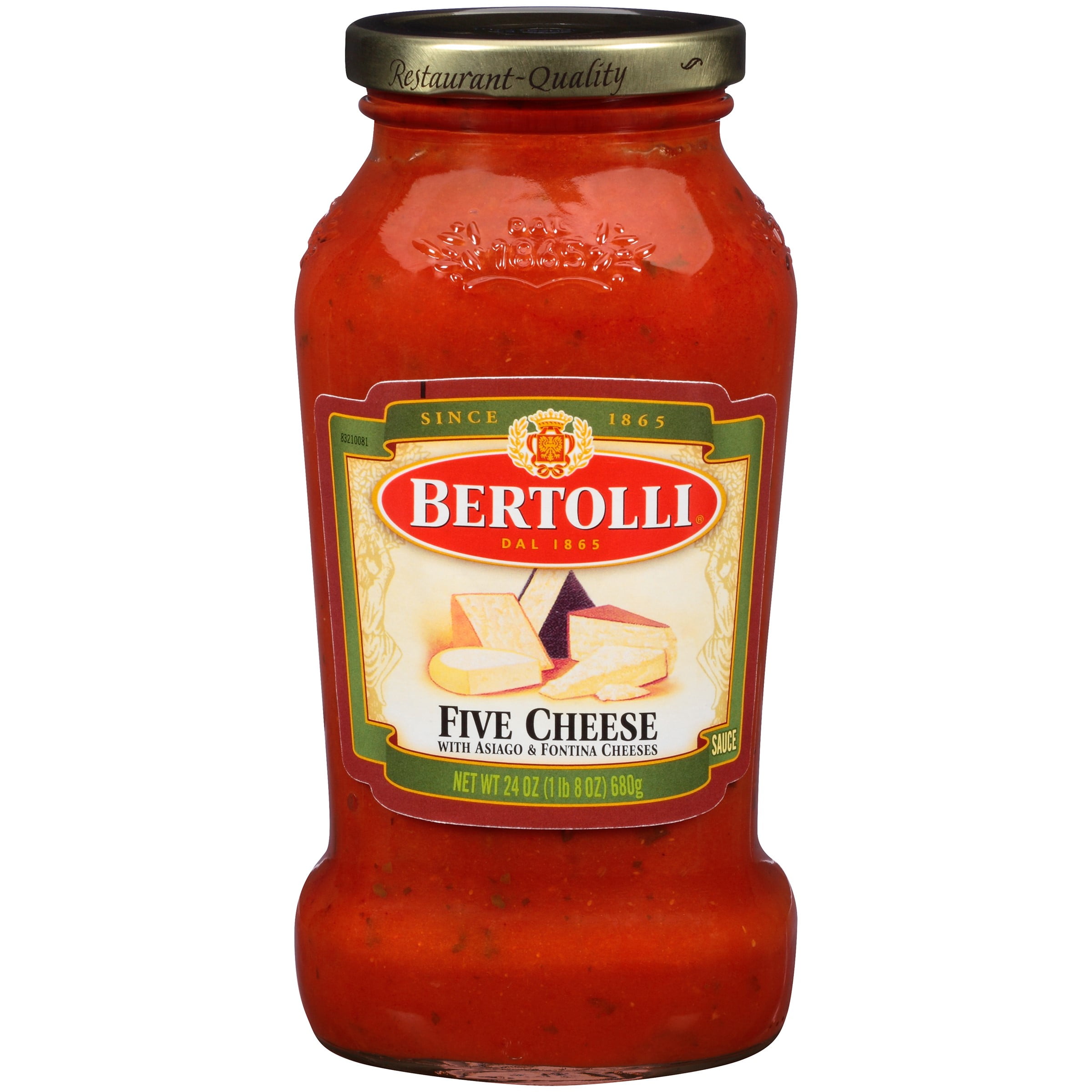 Bertolli Five Cheese Sauce, 24 Ounce