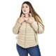 thumbnail image 5 of Chamarra acolchada con capucha Roman Fashion /Tallas Extras, 005 (Beige) beige 36, 5 of 7
