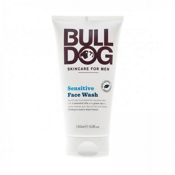 Bulldog Skincare for Men Sensitive Face Wash, 5 oz