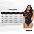 thumbnail image 4 of Saiise Five Nights At Freddy'S Women's Bodysuits Crew Neck Round Neck Short Sleeves Slim Fit Casual Basic Extender Bodysuit Daily Jumpsuit T Shirts, 4 of 7