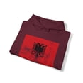 thumbnail image 4 of Albania Flag Pride Hoodie, Gifts, Hooded Sweatshirt, 4 of 4